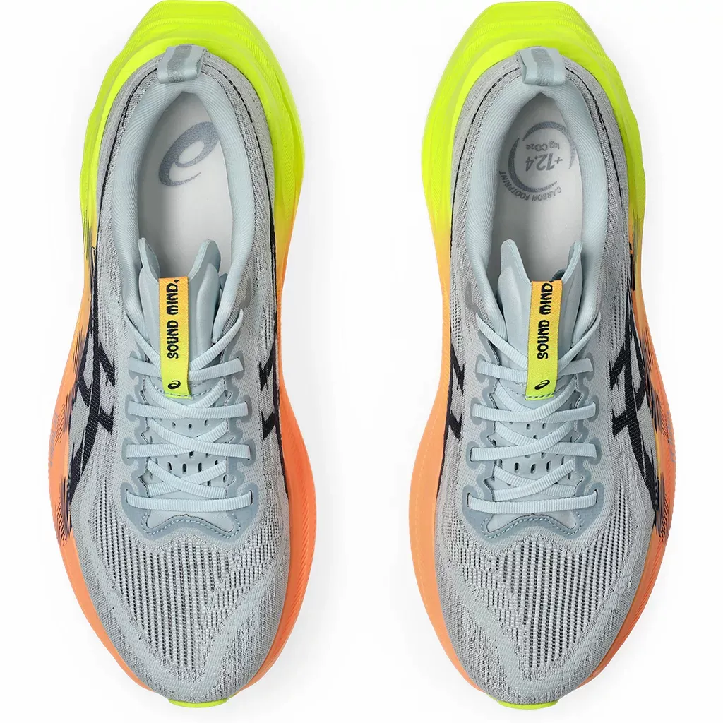 Asics Unisex Ascis Superblast 2 Cool Grey/ Safety Yellow (750)